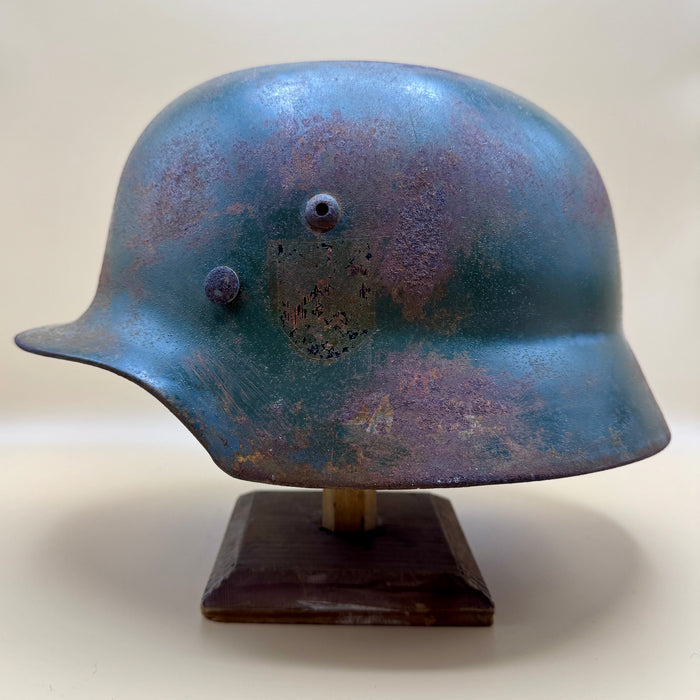 Elmetto M35 KM Artiglieria Marina Tedesca WWII Thale doppia decal 1936/1940