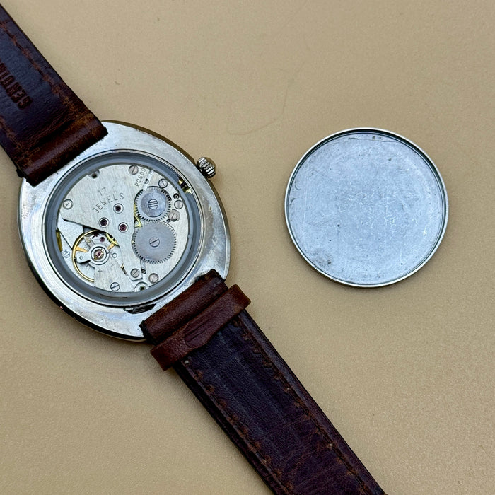 Sovetsk orologio polso meccanico 39 mm Russia 1990 ca