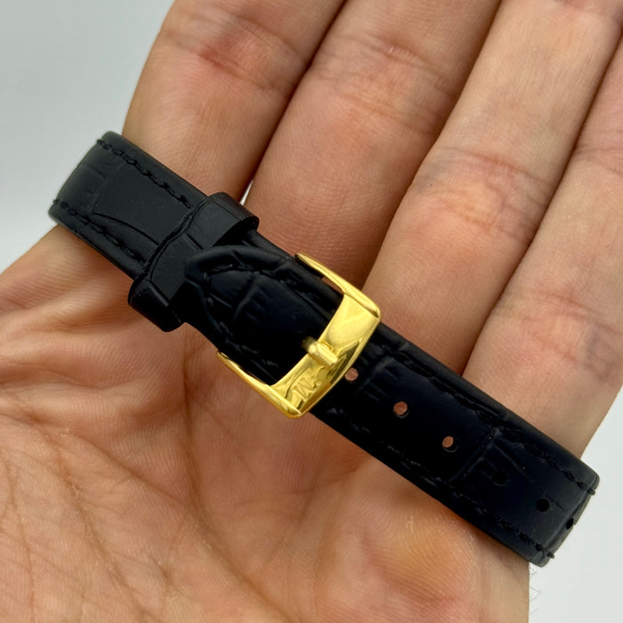 Eska orologio "tank" meccanico dorato 28 x 21 mm 1970 ca