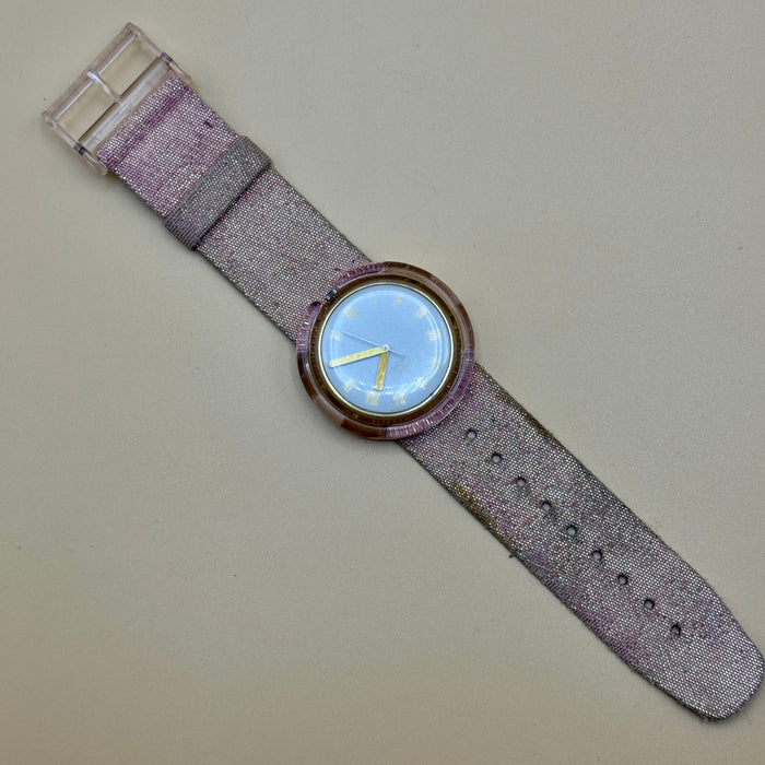 Swatch "Pop La Boite" PWK 160 orologio quarzo 47 mm Swiss 1992