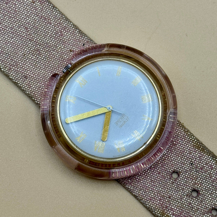 Swatch "Pop La Boite" PWK 160 orologio quarzo 47 mm Swiss 1992