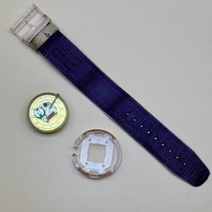 Swatch "Pop La Boite" PWK 160 orologio quarzo 47 mm Swiss 1992