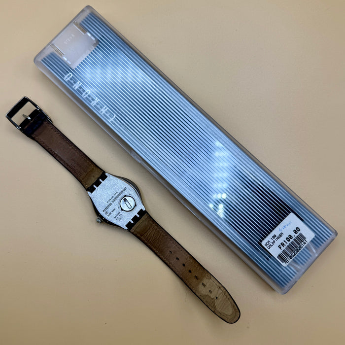 Swatch "Irony Big Pergamena" CYGS 708 orologio quarzo 37 mm Swiss 1997