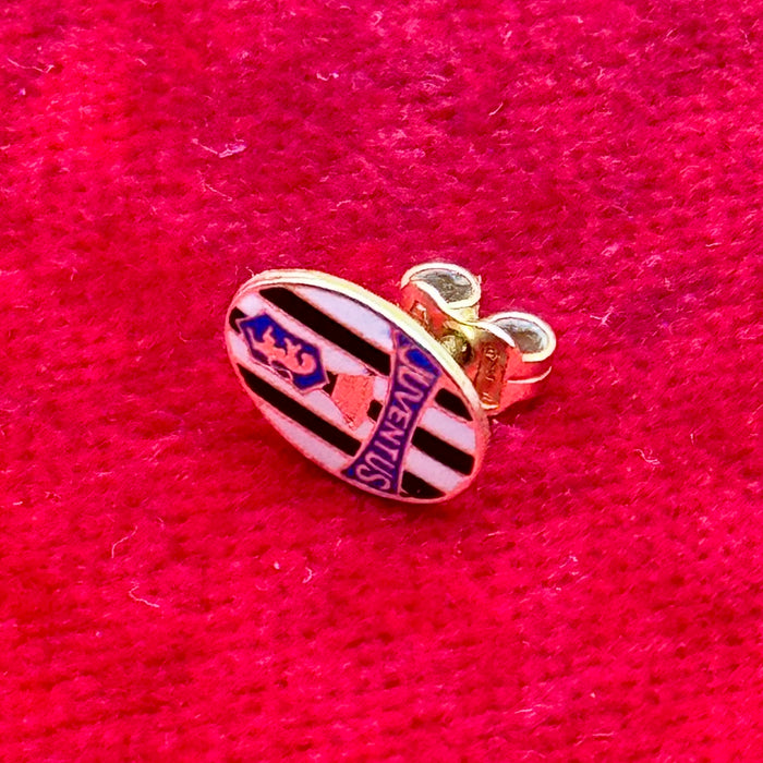Juventus spillino in oro 18kt Bertoni Milano 1980 ca