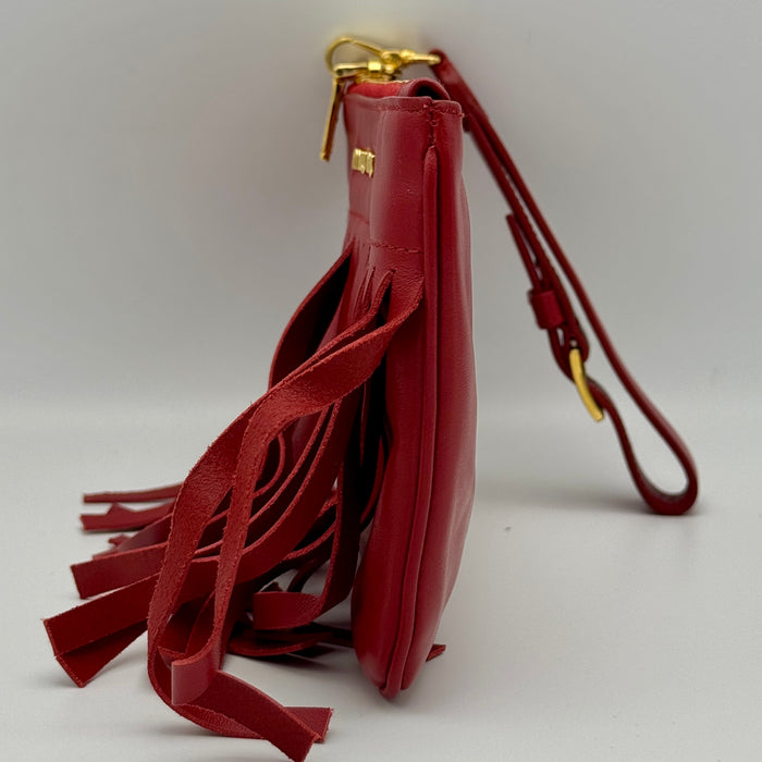 Borsa Miu Miu a mano rosso fuoco pelle 2014