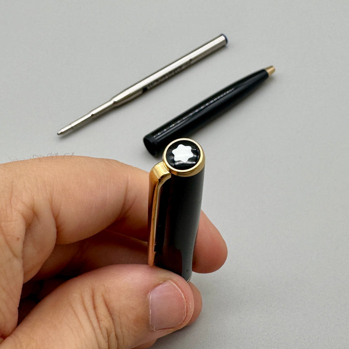Montblanc Classic 13200 nera penna roller vintage Germania 1990 ca