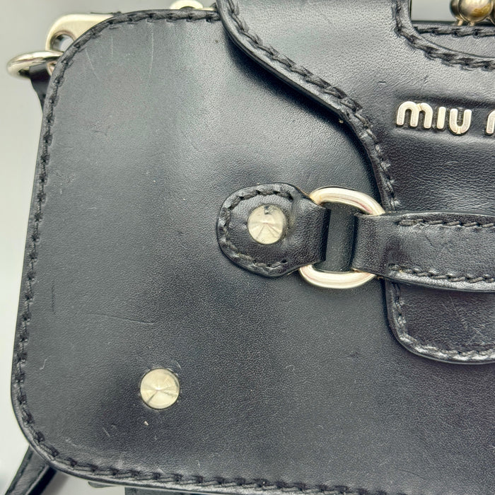 Borsa Miu Miu pelle nera 2010 ca