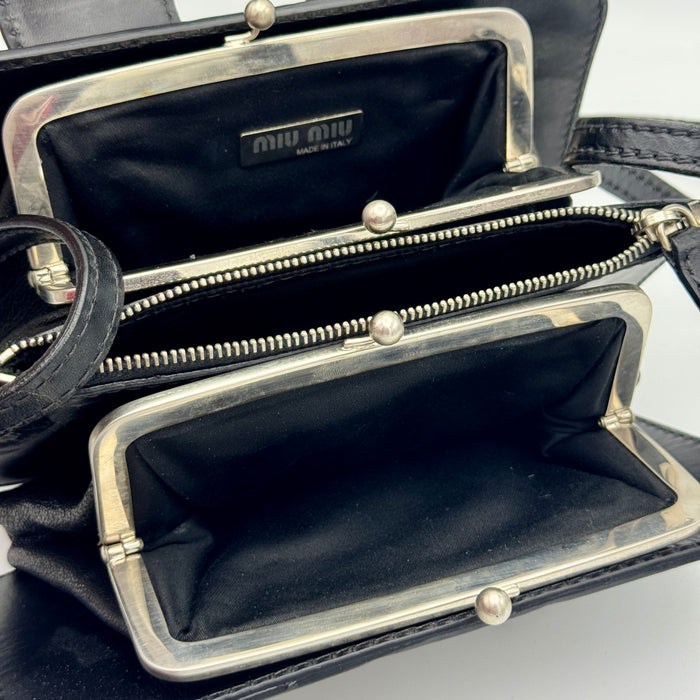 Borsa Miu Miu pelle nera 2010 ca