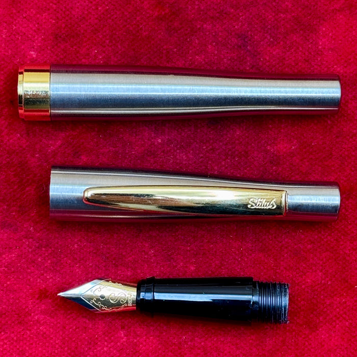 Stilus penna stilografica con scatola Made in Italy 2000 ca