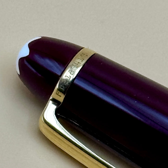 Montblanc Meisterstuck bordeaux penna roller Germania 2010 ca