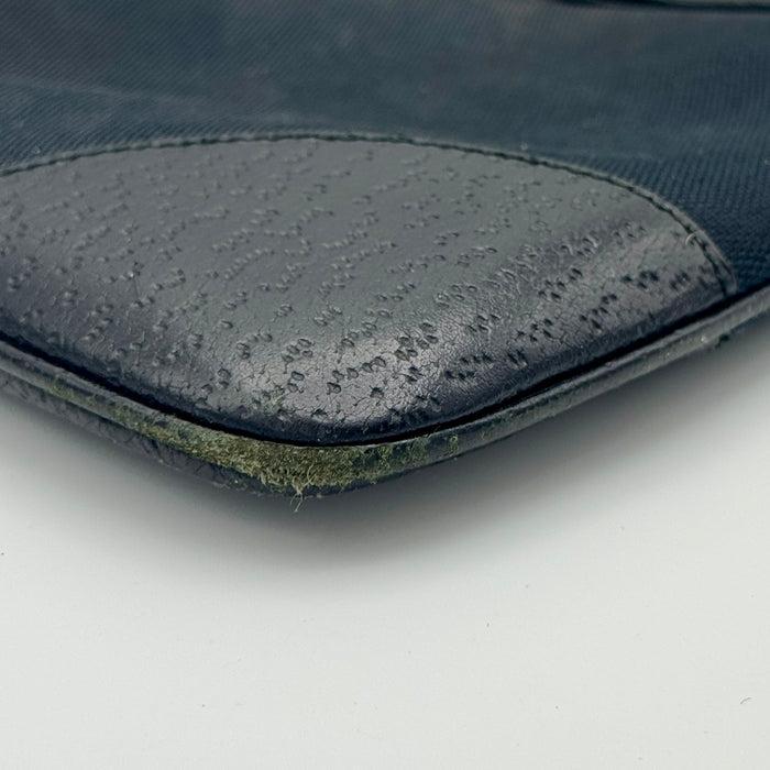 Borsa Gucci Jackie in tela e pelle nera 2000 ca