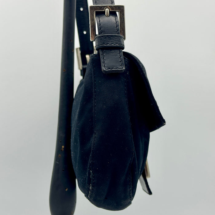 Borsa Fendi in tela nera 2000 ca