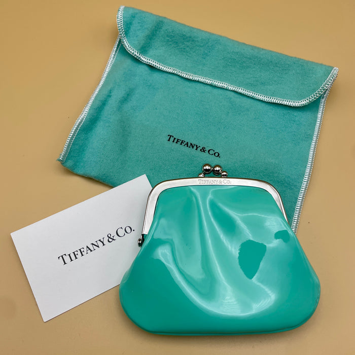 Portamonete Tiffany & Co. con scatola e dustbag 2020 ca