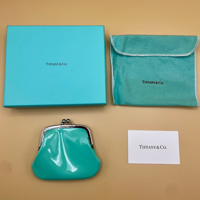 Portamonete Tiffany & Co. con scatola e dustbag 2020 ca