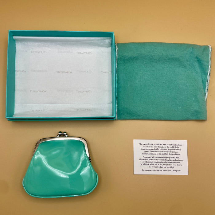 Portamonete Tiffany & Co. con scatola e dustbag 2020 ca