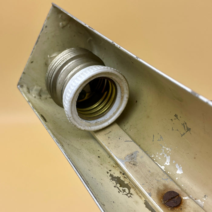 Lampada ministeriale cromata da scrivania design nord Europa 1960 ca