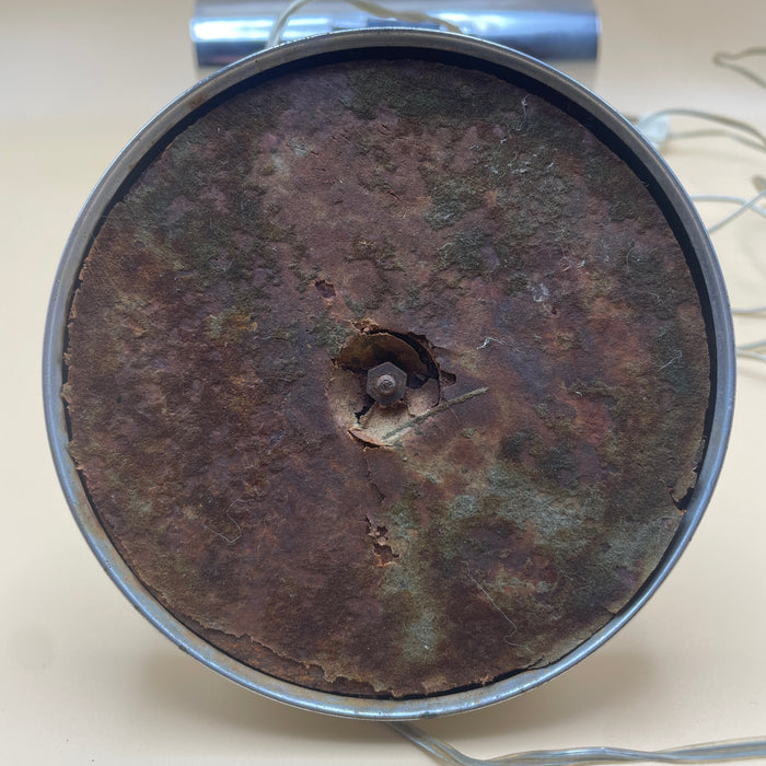 Lampada ministeriale cromata da scrivania design nord Europa 1960 ca