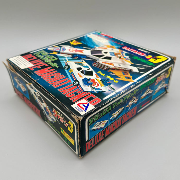 Daitarn 3 Deluxe Mach Attacker gioco vintage con scatola Japan 1970 ca