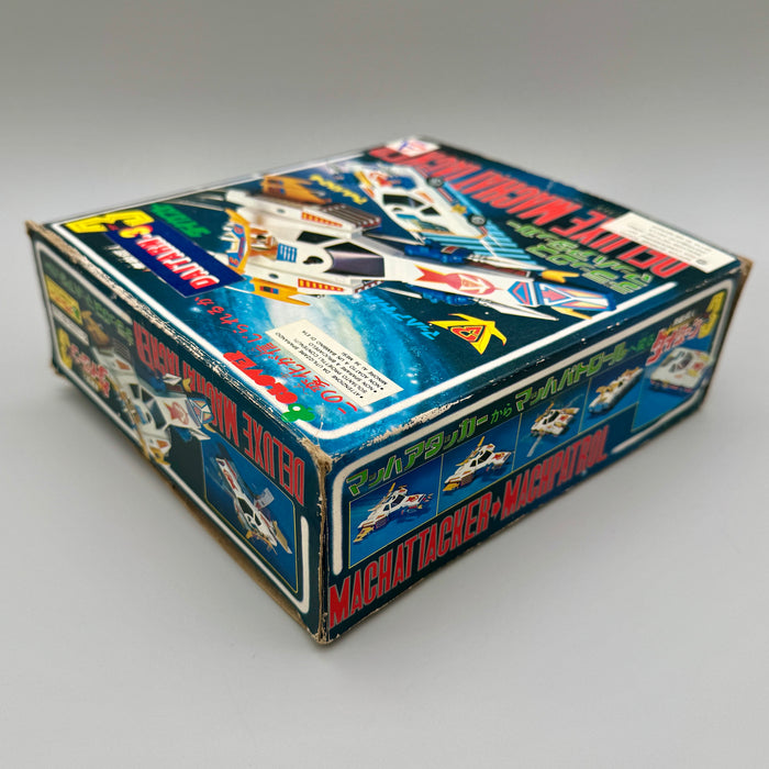 Daitarn 3 Deluxe Mach Attacker gioco vintage con scatola Japan 1970 ca