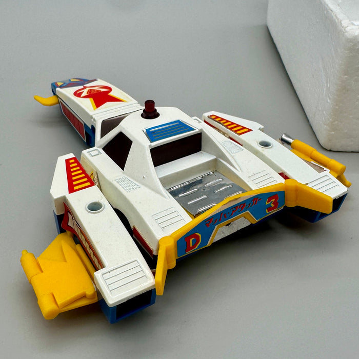 Daitarn 3 Deluxe Mach Attacker gioco vintage con scatola Japan 1970 ca