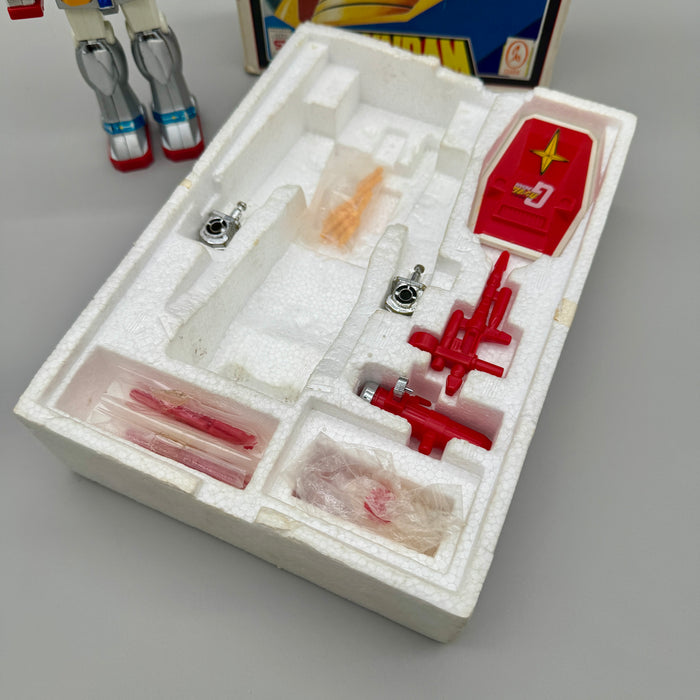 Gundam RX-78 Ceppiratti gioco vintage con scatola Japan 1970 ca