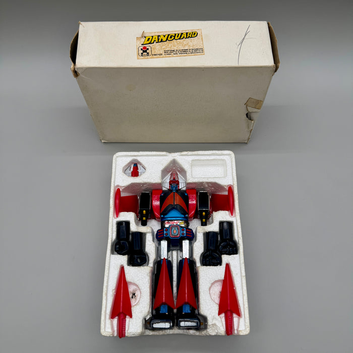 Danguard Deluxe GA-79 Ace Robot gioco vintage con scatola 1970 ca