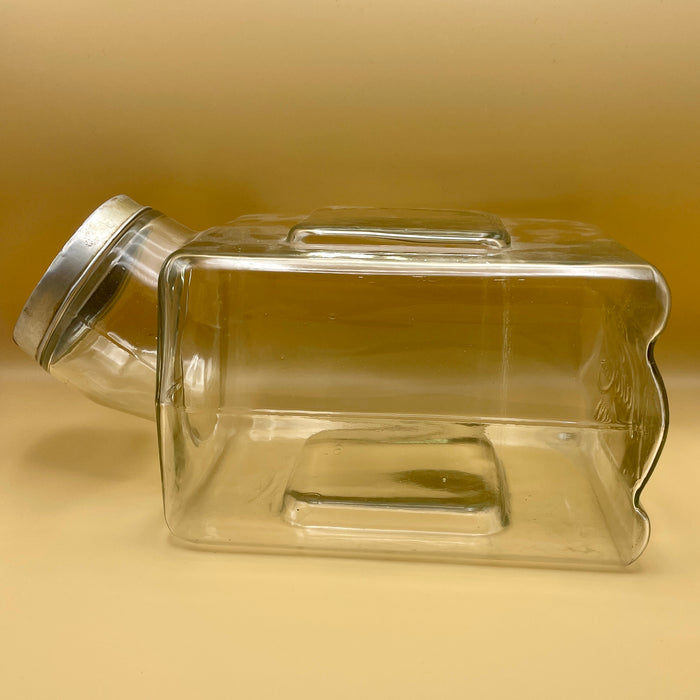 "Livio Tinti" vaso porta caramelle pubblicitario Siena 1950 ca