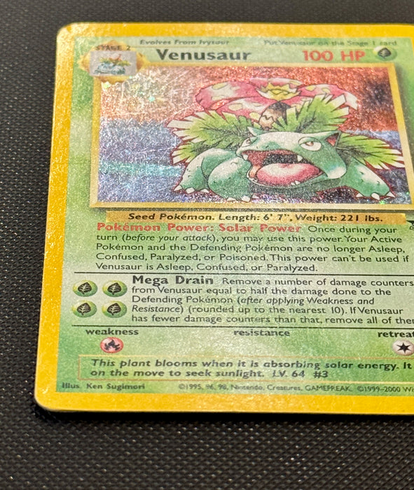 Venusaur 13 ENG Wizard Black Star promo holo carta Pokemon