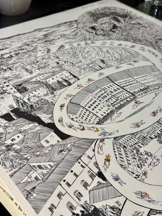 Daniele Marotta – “Carriera Fantastica 16 Agosto 2025 Contrada del Valdimontone” – offset numerata a 48 – 2025