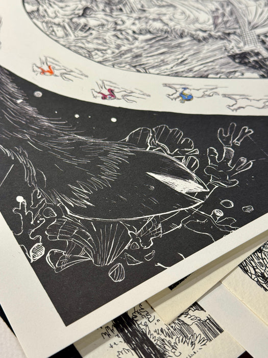 Daniele Marotta – “Carriera Fantastica 16 Agosto 2025 Contrada del Valdimontone” – offset numerata a 48 – 2025