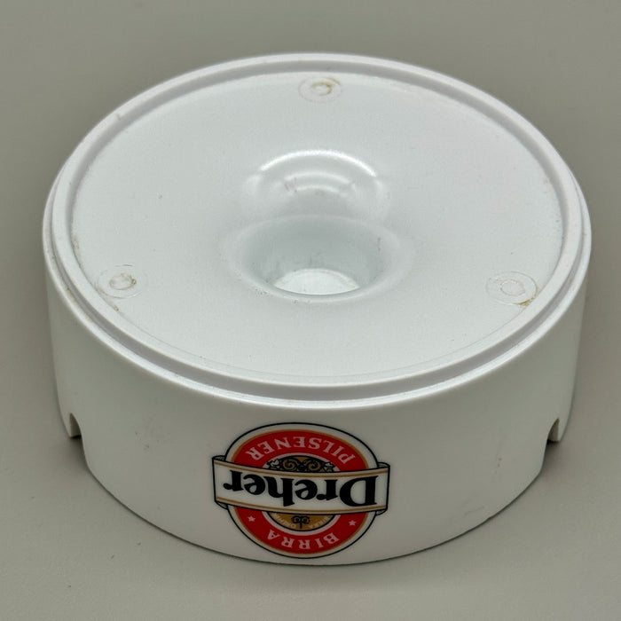 Birra Dreher Pilsener posacenre pubblicitario plastica vintage 1980 ca