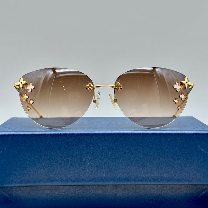 Louis Vuitton Desmayo Cat Eye occhiali da sole donna con custodia Z0051U anno 2020 ca