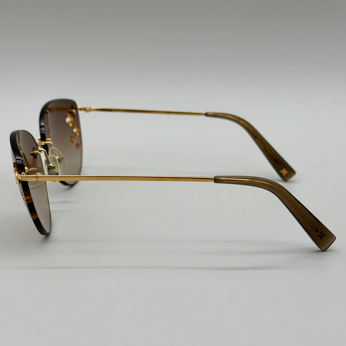Louis Vuitton Desmayo Cat Eye occhiali da sole donna con custodia Z0051U anno 2020 ca