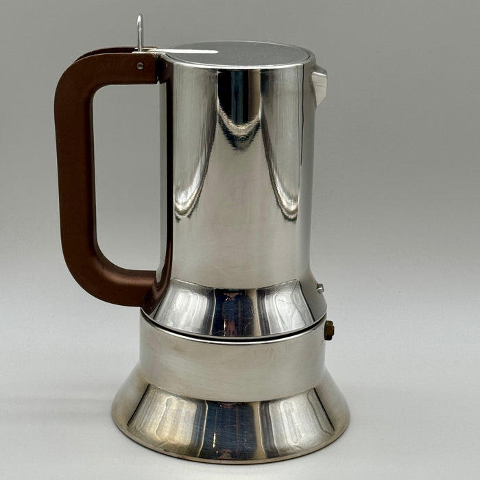 Alessi 9090/6 caffettiera acciaio design Richard Sapper 1979