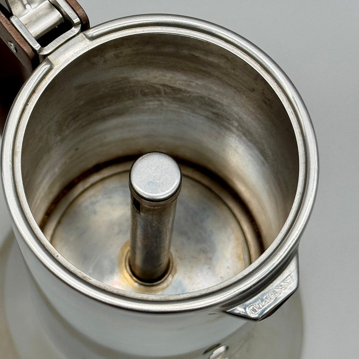 Alessi 9090/6 caffettiera acciaio design Richard Sapper 1979