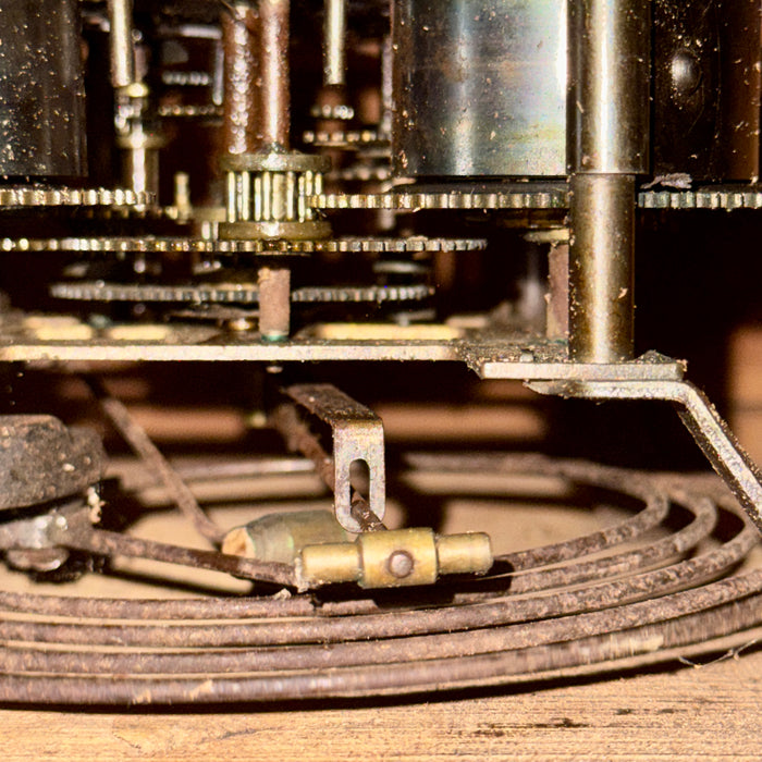 Seikosha orologio da parete legno navale Tokyo Japan 1920 ca