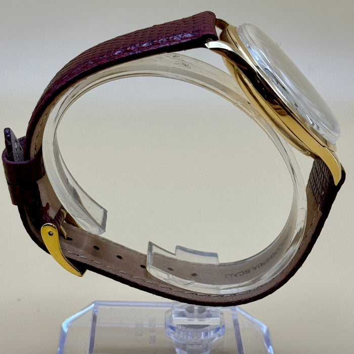 Eberhard & Co. orologio polso automatico 11500 38 mm oro 18kt Swiss 1960 ca