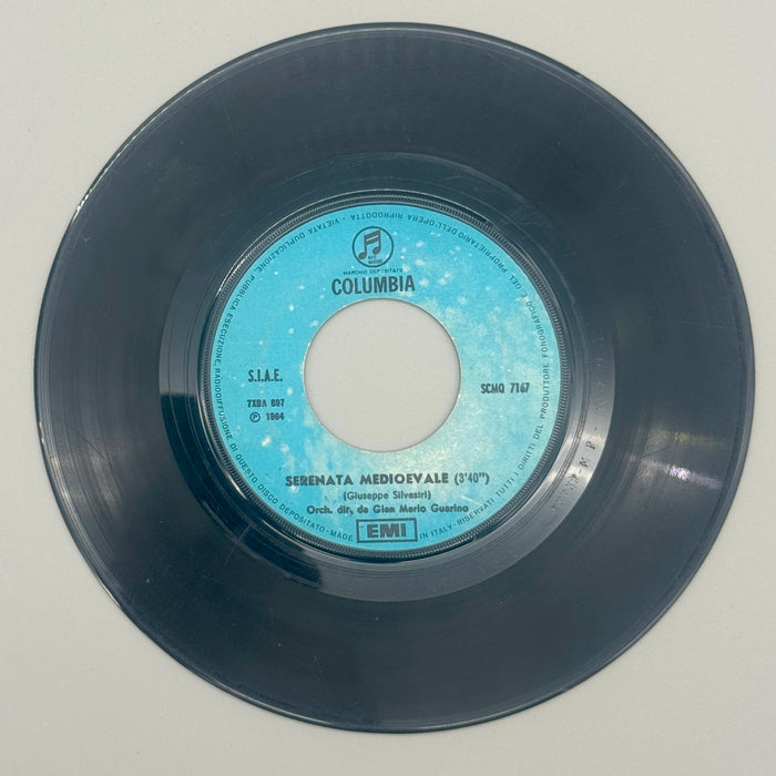 Marcia del Palio di Siena vinile 45 giri con copertina EMI Columbia 1970 ca