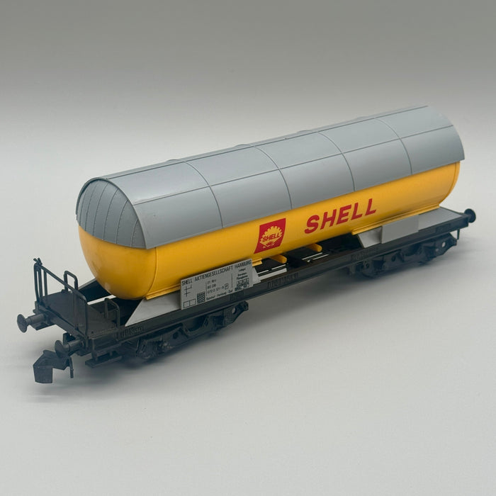 Lima carrozza cisterna Shell Gril modellino scala 0 Italia 1980 ca