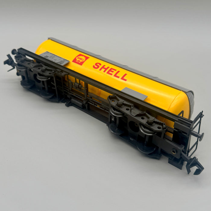 Lima carrozza cisterna Shell Gril modellino scala 0 Italia 1980 ca