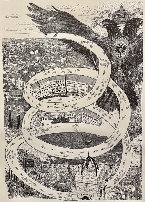 Daniele Marotta – “Carriera Fantastica 2 Luglio 2026 Nobile Contrada dell'Aquila” – offset numerata a 50 – 2026