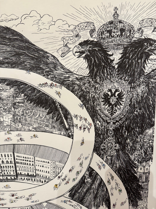 Daniele Marotta – “Carriera Fantastica 2 Luglio 2026 Nobile Contrada dell'Aquila” – offset numerata a 50 – 2026