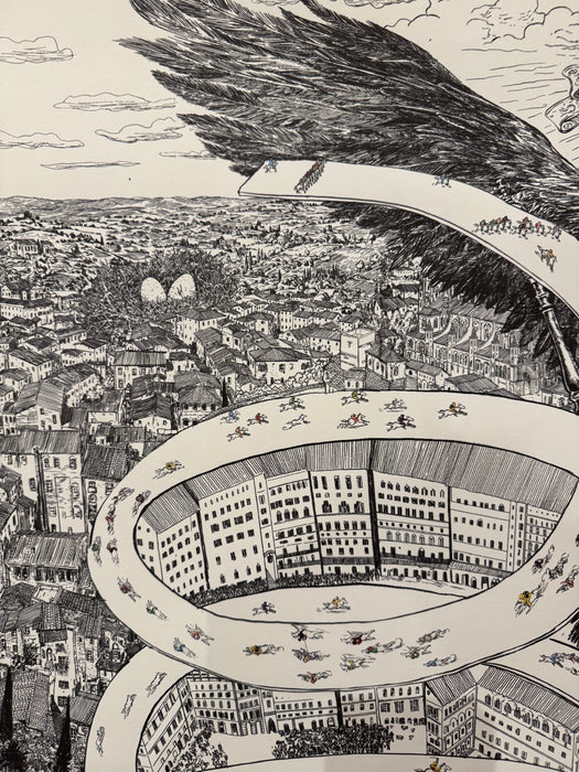 Daniele Marotta – “Carriera Fantastica 2 Luglio 2026 Nobile Contrada dell'Aquila” – offset numerata a 50 – 2026