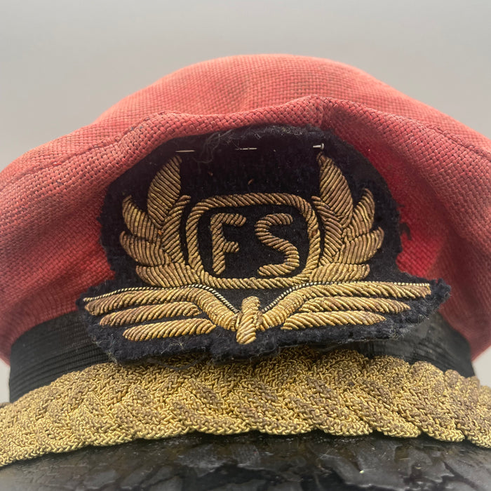 Lotto Ferroviere FS Italia palette cappelli corno fischetto metà XX sec.