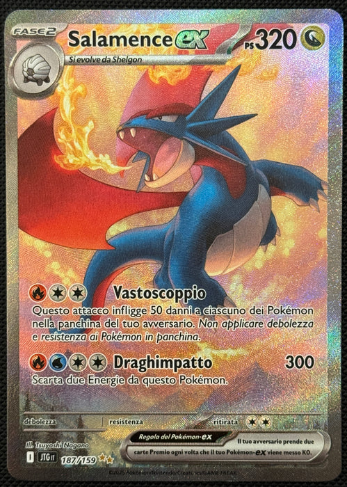 Salamence ex 187/159 ITA Avventure Insieme carta Pokemon