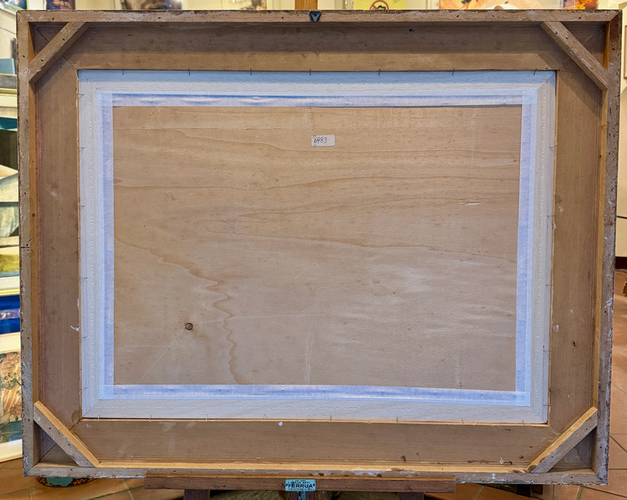 Marcello Scuffi – “Il Circo” – olio su tavola - 1990 ca