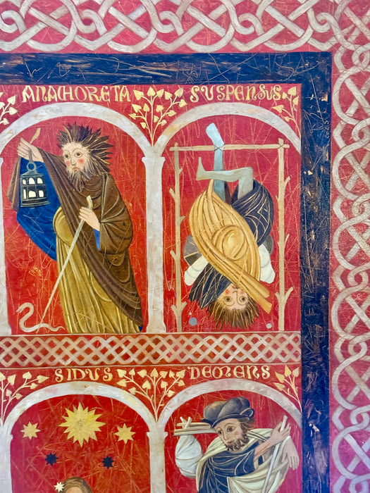 Renzo Galardini – “L'Altare degli Arcani” – olio su tela – 2025