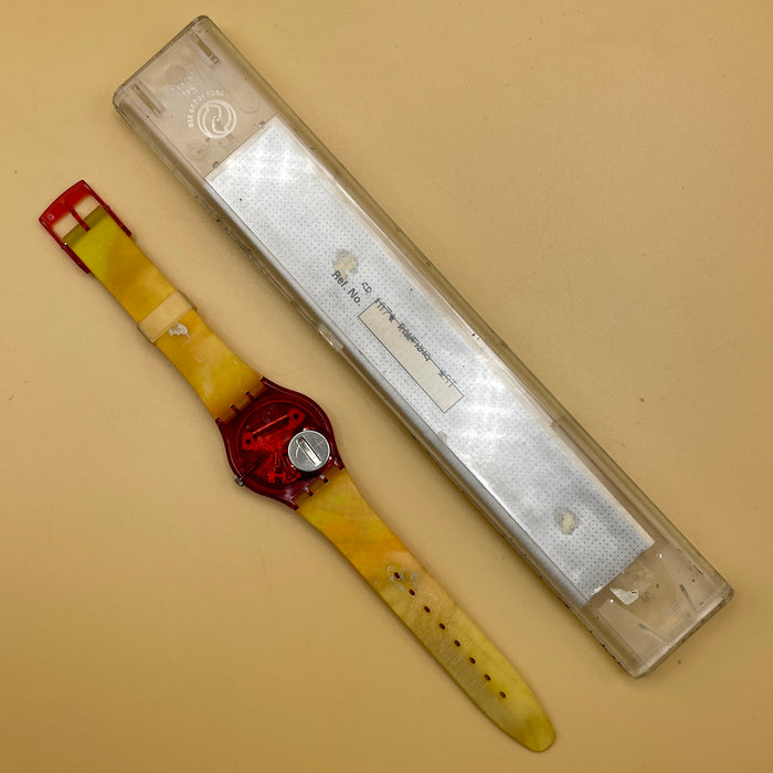 Swatch "Ravenna" GR 107 orologio quarzo 34 mm Swiss 1990