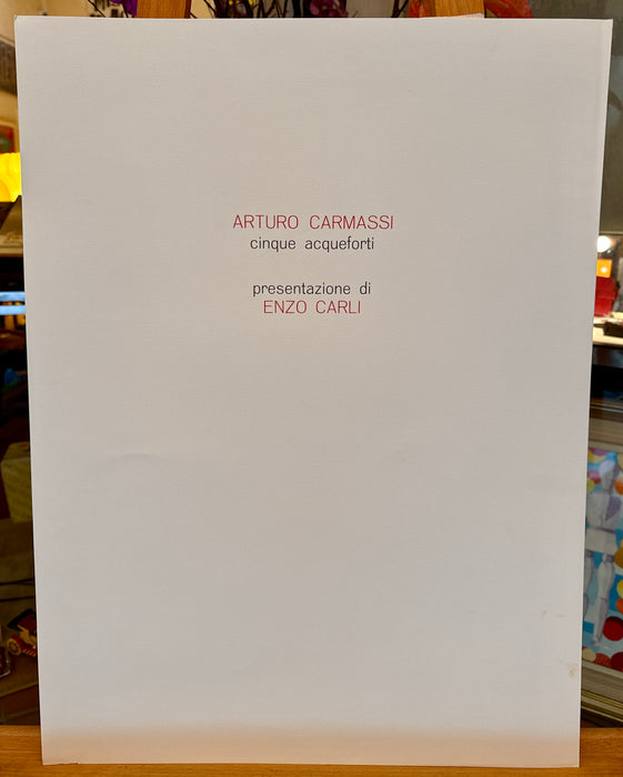Arturo Carmassi – “Senza titolo (5)” – acquaforte su carta 30/75 – 1972