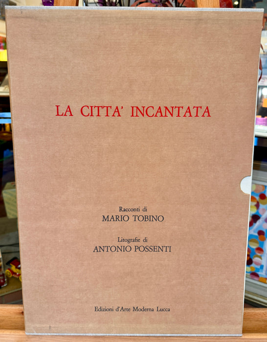 Antonio Possenti – “Questa città” – litografia su carta 68/120 – 1978